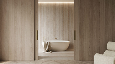 Partizione del bagno